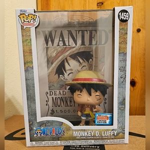 One Piece: Luffy Wanted Poster (2023 NYCC SHARED LE) Funko Pop #1459